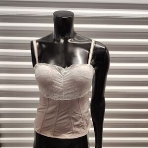 Soma Lace Trimmed Camisole - Light Pink